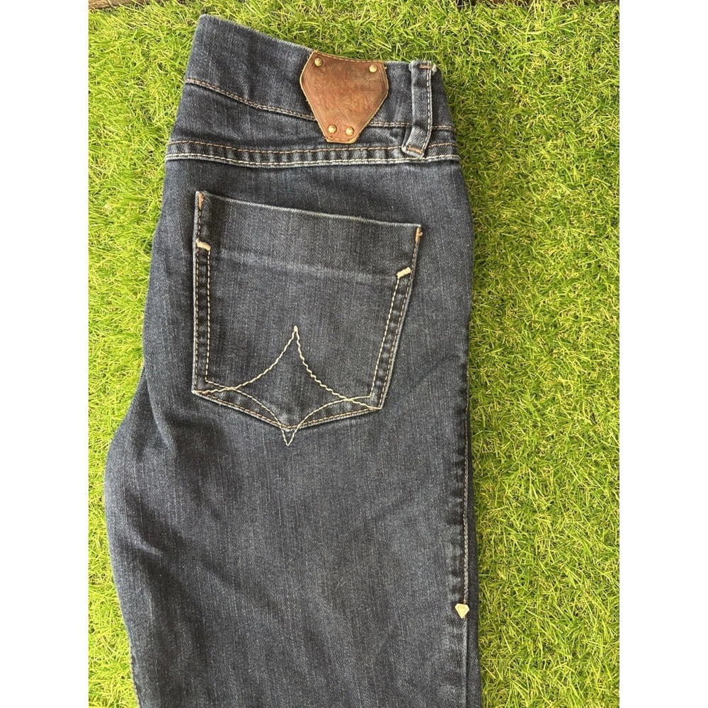 Red by Marc Ecko Women's Jeans Size 7 Dark Wash Straight Leg Denim‎